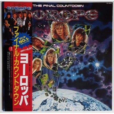 Europe - LP - JAP - The Final Countdown - Special OBI