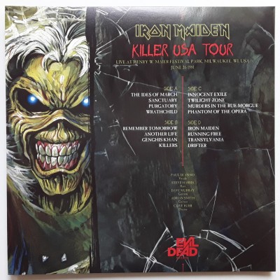 Iron Maiden - 2 LP - Killer USA Tour - Picture