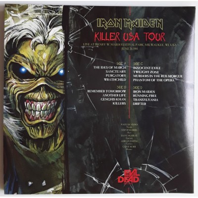 Iron Maiden - 2 LP - Killer USA Tour - Picture