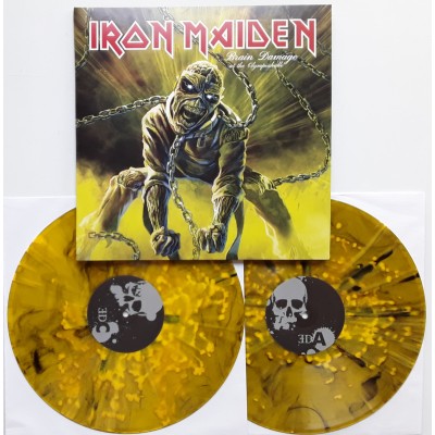 Iron Maiden - 2 LP - Brain Damage at The Olympiahalle -...