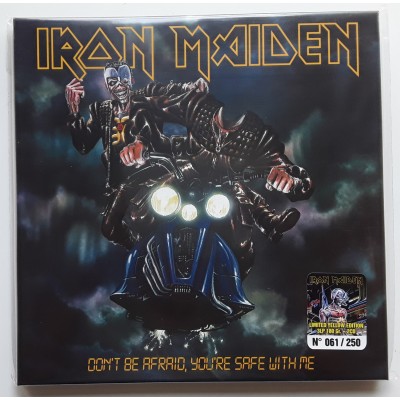 Iron Maiden - 3 LP + 2 CD - Box - Don't Be Afraid, You're Safe with Me - SEALED - Yellow Vinyl