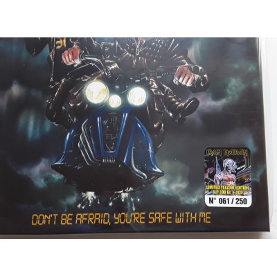 Iron Maiden - 3 LP + 2 CD - Box - Don't Be Afraid, You're Safe with Me - SEALED - Yellow Vinyl