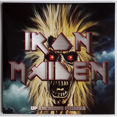 Iron Maiden - 2 LP - Up The Irons Padova - Lila / Green Vinyl + Puzzle