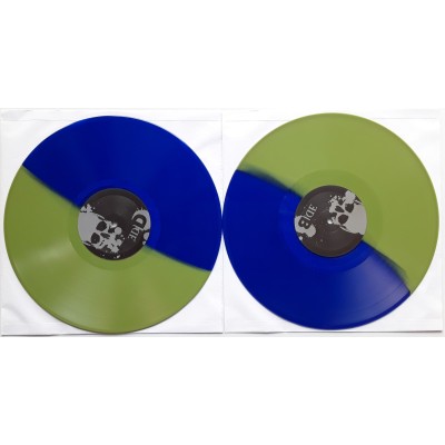 Iron Maiden - 2 LP - New York Slavery Tour - Green/Blue Vinyl