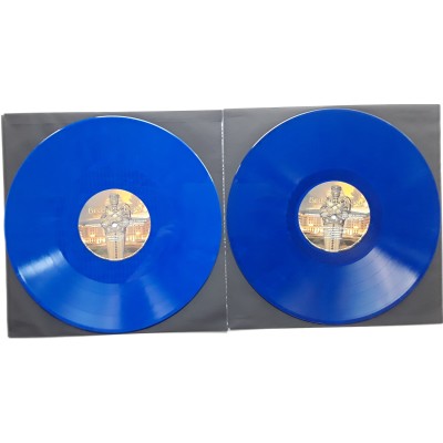Iron Maiden - 2 LP - Brussels Duel - Blue Vinyl + Book + Poster
