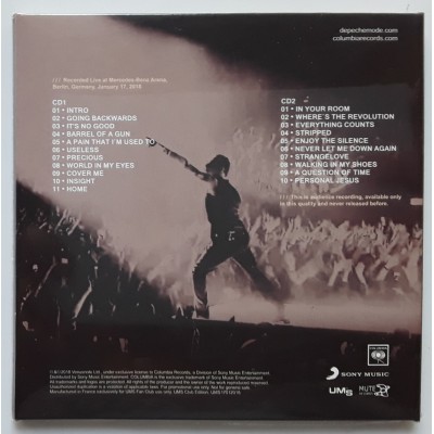 Depeche Mode - 2 CD - Global Spirit Tour Live In Berlin 1st Night