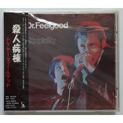 Dr. Feelgood - CD - JAP - Stupidity - PROMO - SEALED