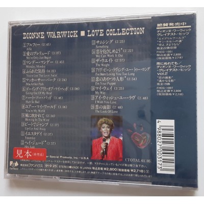 Warwick, Dionne - CD - JAP - Love Collection - PROMO - SEALED