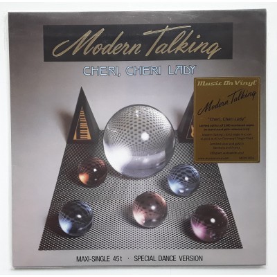 Modern Talking -12" EU - Cheri, Cheri Lady - SEALED - LTD.1500 - Pink Transparent Vinyl