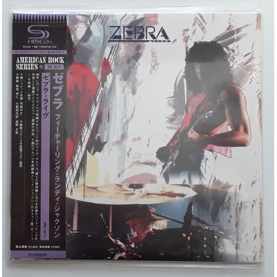 Zebra - CD - JAP - A Live  - PROMO - SEALED
