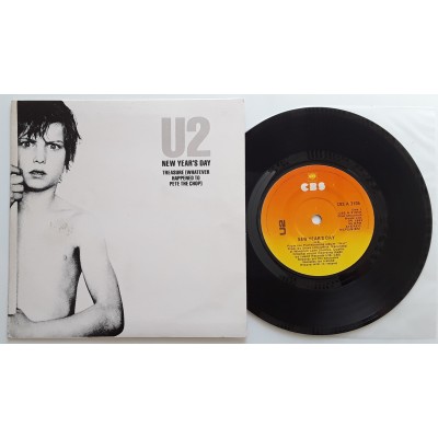 U2 - 7" - Ireland - New Year's Day