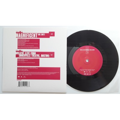 U2 - 7" - UK - Magnificent