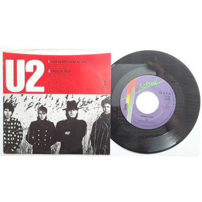 U2 - 7" - U.S.A. - Two Hearts Beat As One