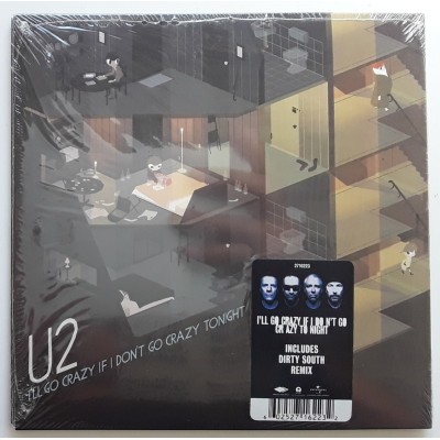 U2 - 7" - EU - I'll Go Crazy If I Don't Go Crazy Tonight - SEALED