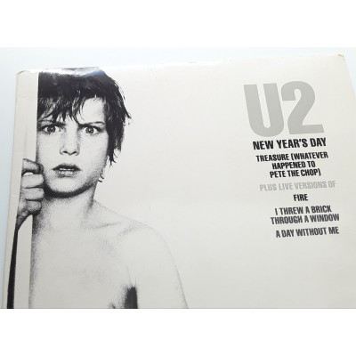 U2 - 2 x 7" UK - New Year's Day