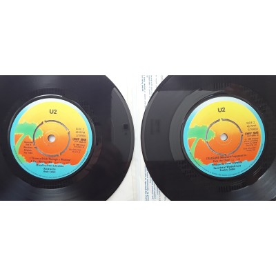 U2 - 2 x 7" UK - New Year's Day
