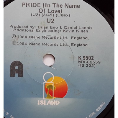 U2 - 7" NL - Pride ( In The Name Of Love )