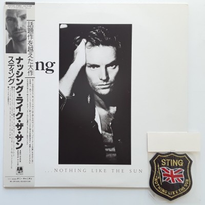 Sting - 2 LP - JAP - ...Nothing Like The Sun + Bonus Patch !!!
