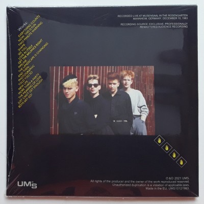 Depeche Mode - CD - Live in Mannheim - SEALED