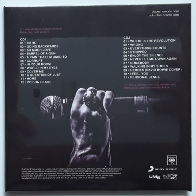 Depeche Mode - 2 CD - Live In Rome 2017 - SEALED