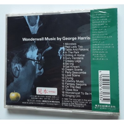 Beatles - George Harrison - CD - JAP - Wonderwall Music by G.H. - PROMO - SEALED