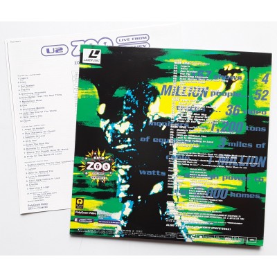 U2 - 2 Laserdisc - JAP - Zoo TV - Live From Sydney
