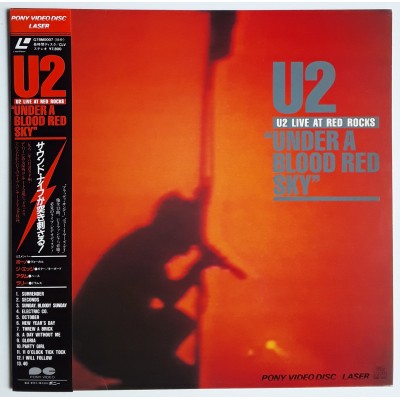 copy of U2 - Laserdisc - JAP - Under A Blood Red Sky