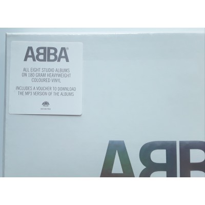 Abba - 8 LP - EU - BOX - The Studio Albums - Color Vinyl - SEALED