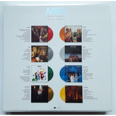 Abba - 8 LP - EU - BOX - The Studio Albums - Color Vinyl - SEALED