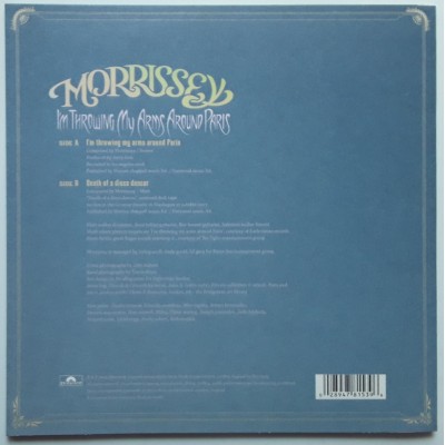 Morrissey - 7" UK - I'm Throwing My Arms Around Paris