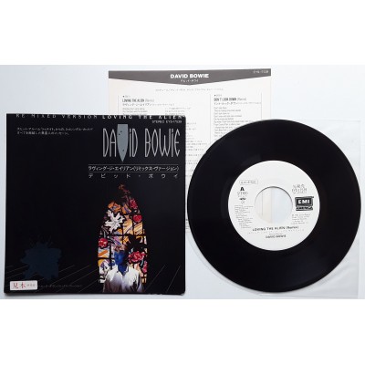 Bowie, David - 7" - JAP - Loving The Alien - WHITE LABEL PROMO