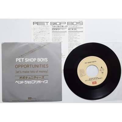 Pet Shop Boys - 7" -  JAP - Opportunities