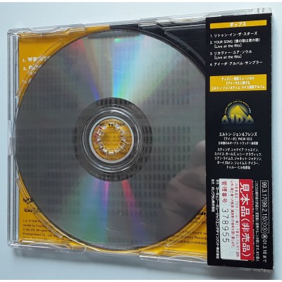 John, Elton - CD - JAP - Written In The Stars - PROMO