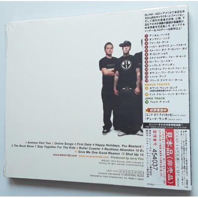 Blink-182 - CD - JAP - Take Off Your Pants and Jacket - PROMO - SEALED