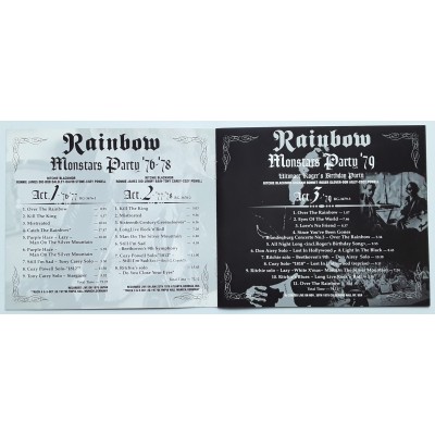 Rainbow - Deep Purple - 7 CD'r - BOX - Monster Party 76-95