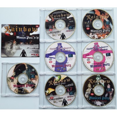 Rainbow - Deep Purple - 7 CD'r - BOX - Monster Party 76-95