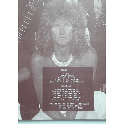 Whitesnake - Deep Purple - LP - Still Of The Night - Brown Clear Vinyl