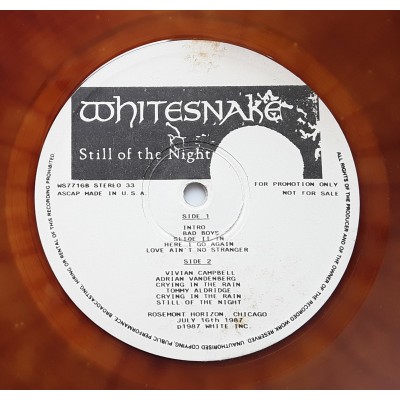 Whitesnake - Deep Purple - LP - Still Of The Night - Brown Clear Vinyl
