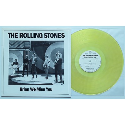 Rolling Stones - LP - Brian We Miss You - Clear-Yellow Vinyl