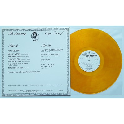 Rolling Stones - LP - A L'Olympia 1966 - Yellow Vinyl