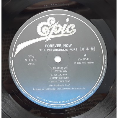 Psychedelic Furs - LP - JAP - Forever Now - PROMO + Promo Sheet