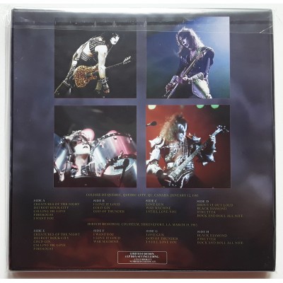 Kiss - 4 LP - BOX - Kronicles Of The Night - BLUE VINYL