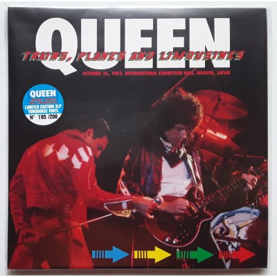QUEEN - 3 LP - Trains, Planes And Limousines - TURQUOISE...