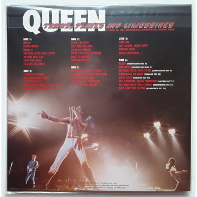 QUEEN - 3 LP - Trains, Planes And Limousines - TURQUOISE VINYL