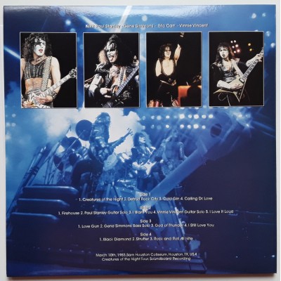 Kiss - 2 LP - Houston Killers