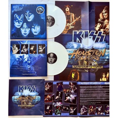 Kiss - 2 LP - Houston Killers - WHITE VINYL