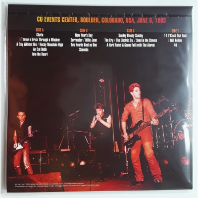 U2 - 2 LP - From The Rocks Through The Hard Rain - YELLOW VINYL