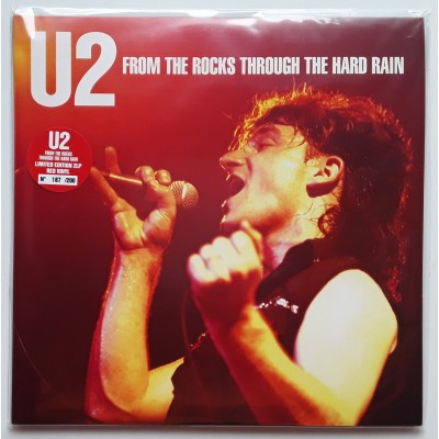 U2 - 2 LP - From The Rocks Through The Hard Rain - RED VINYL