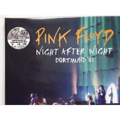 Pink Floyd - 5 LP - BOX - Night After Night Dortmund '81 - Clear Mix Black Vinyl