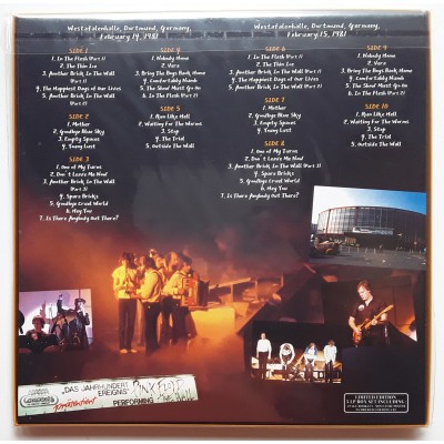 Pink Floyd - 5 LP - BOX - Night After Night Dortmund '81 - Clear Mix Black Vinyl